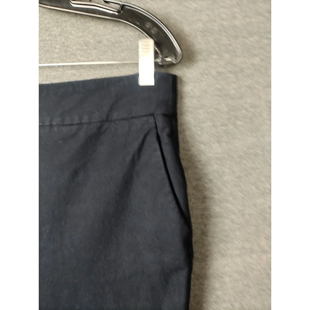 Banana Republic Pants Womens 10 Black Flare Casual Office Career Linen‎ Blend